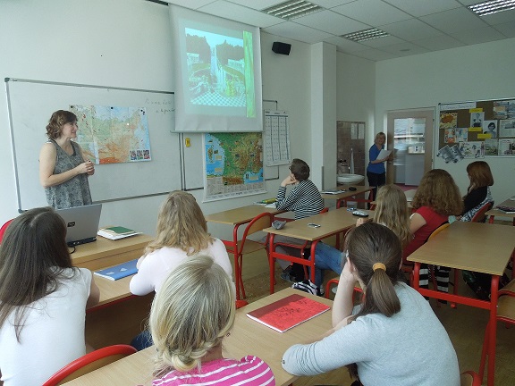 Rodilá mluvčí v hodině ruského jazyka