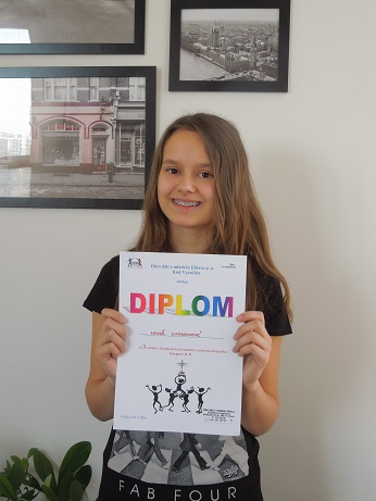 Hanka Svobodová obsadila 3. místo v kraji