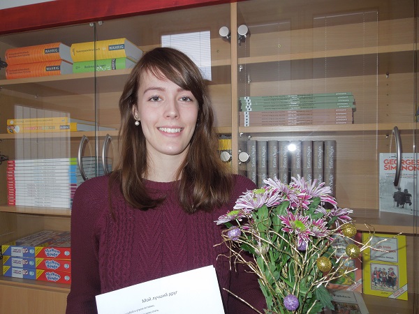 Úspěch studentky ruštiny ze 3.B
