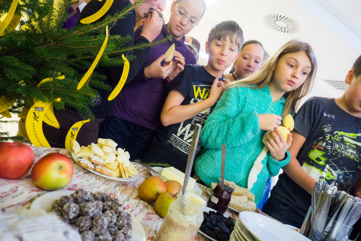 Banánová klimatická svačina