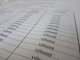 Váhy známek v hodinách češtiny a v seminářích