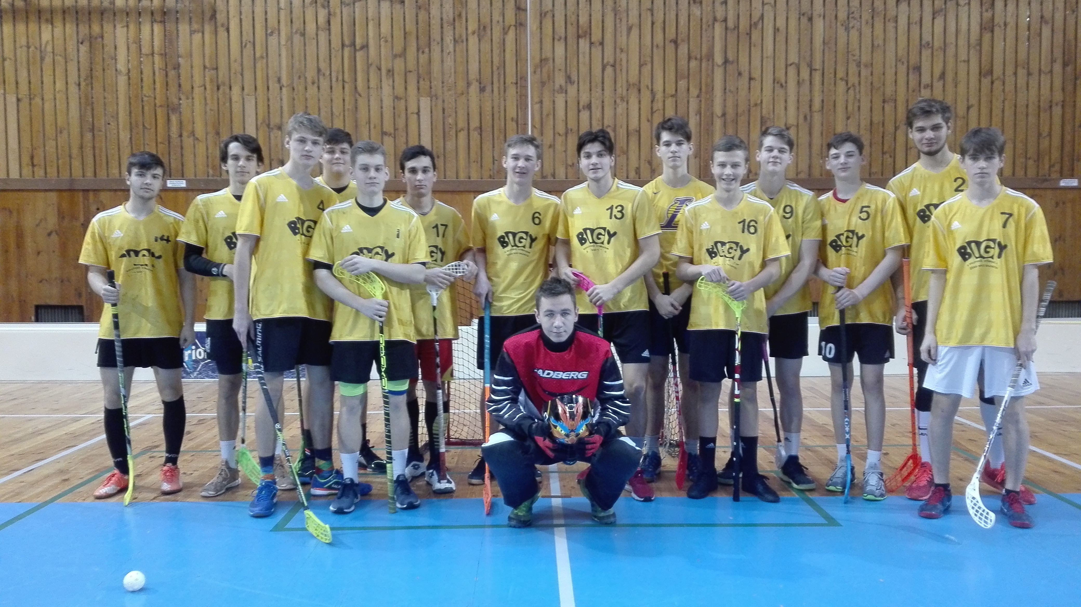 Florbalisté letos skončili pátí