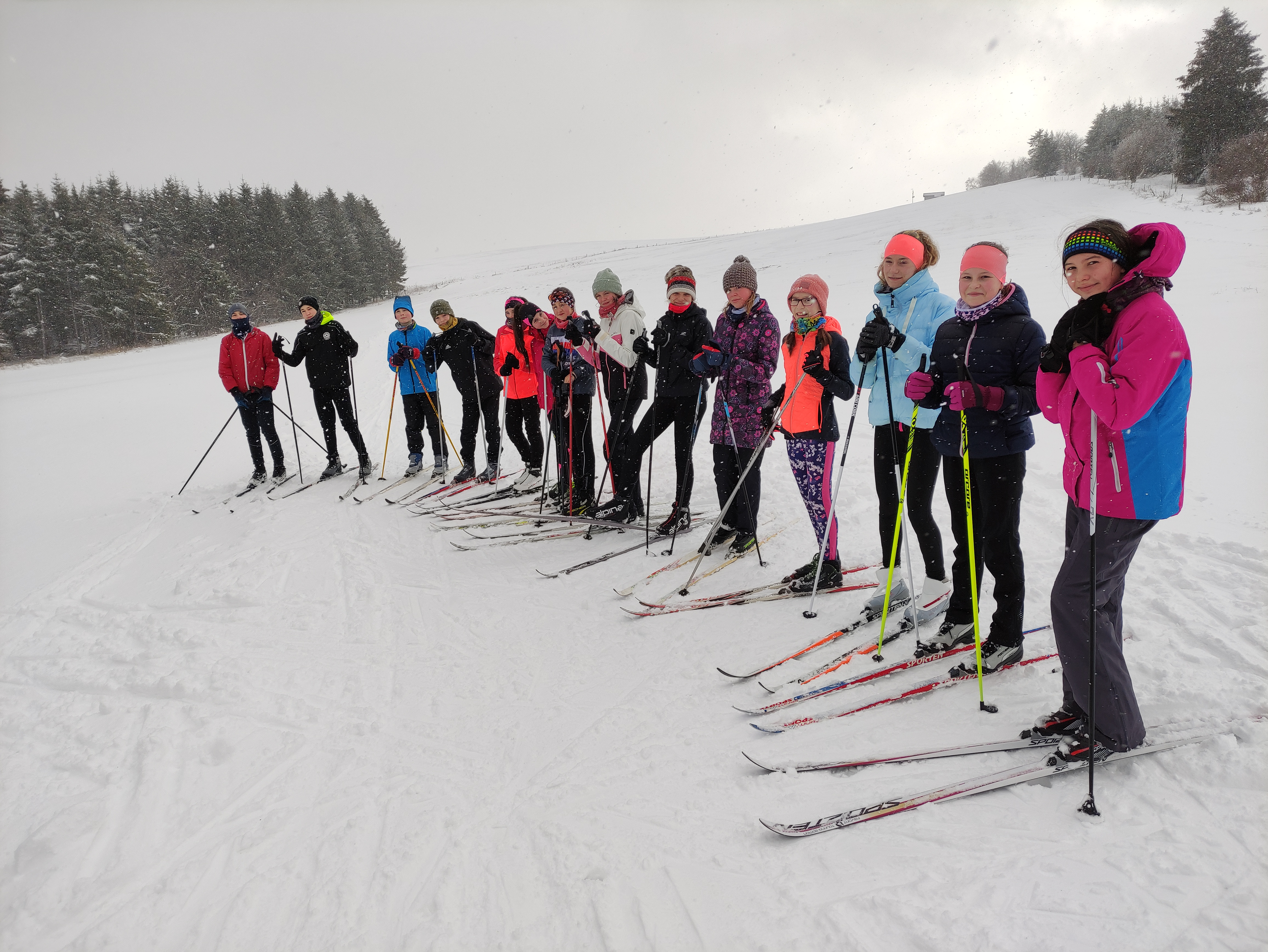 Lyžařský kurz sekundy Tři Studně