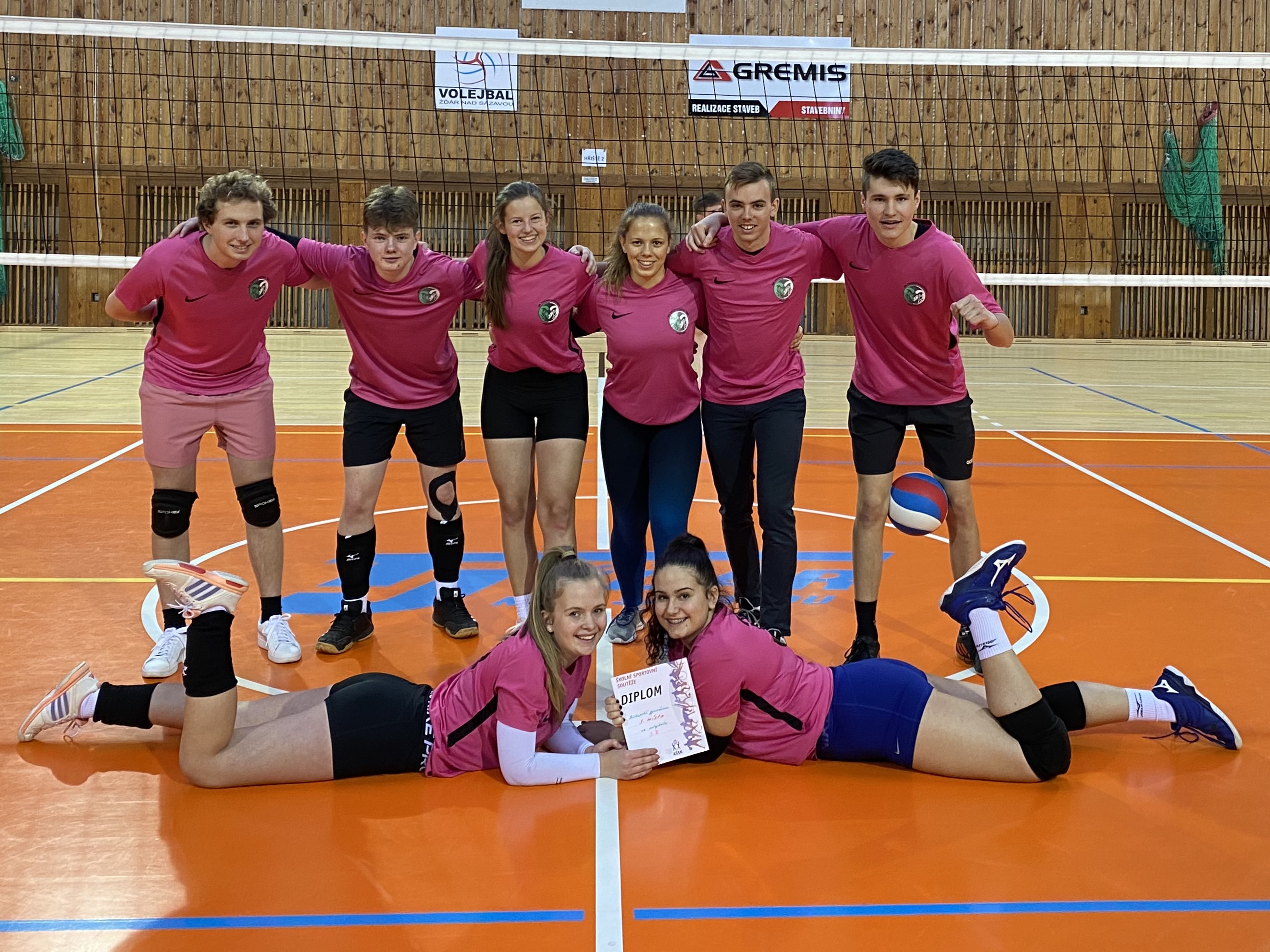 Volejbalový turnaj na Biskupském gymnáziu