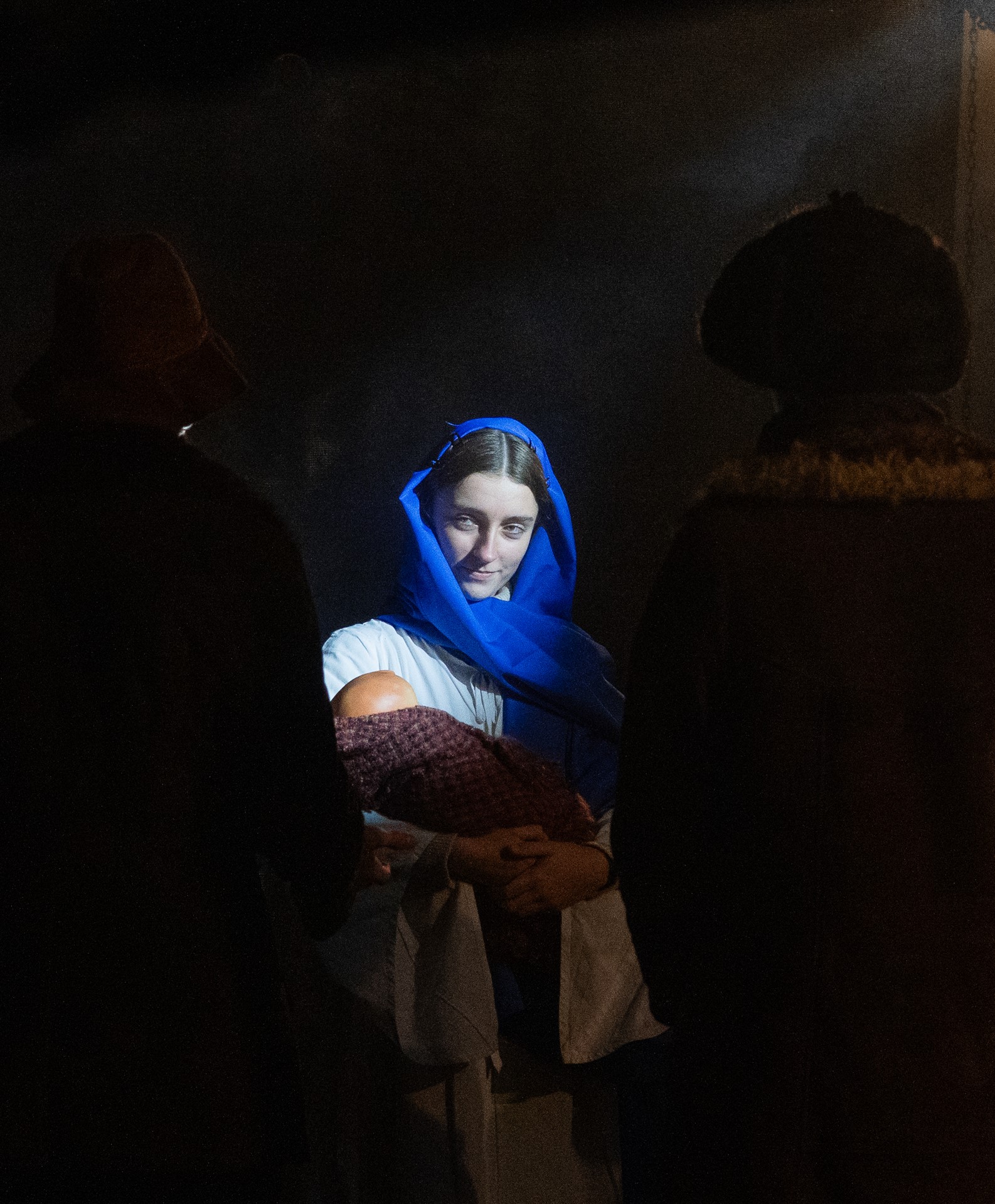 Živý betlém na žďárském náměstí